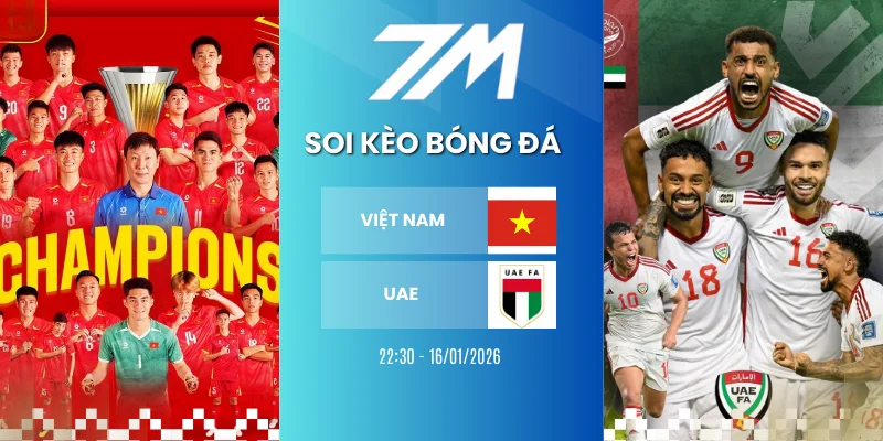 Soi Kèo Nhà Cái Việt Nam Vs UAE Hôm Nay Ngày 16/01/2026 – AFC Asian Cup U23