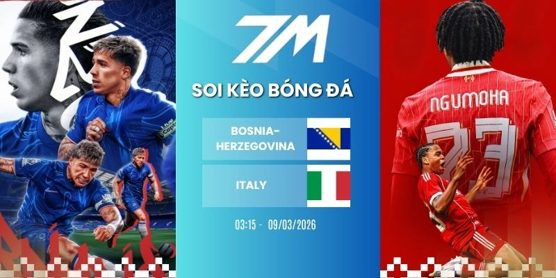 Kèo Bóng Đá Bosnia-Herzegovina Vs Italy Hôm Nay Ngày 01/04/20266 – VLWC