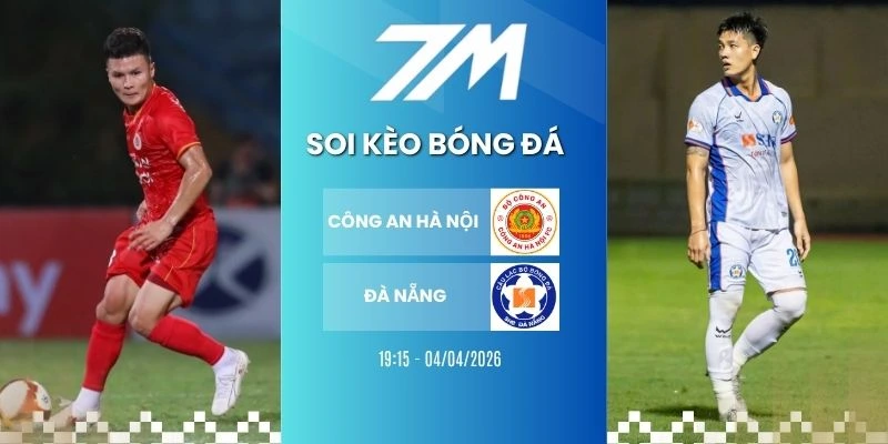 Kèo nhà cái Công An Hà Nội vs Đà Nẵng hôm nay ngày 04/04/2026 - V League
