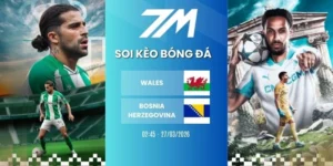 Tỷ lệ kèo Wales vs Bosnia-Herzegovina hôm nay ngày 27/03/2026 - Vòng loại WC